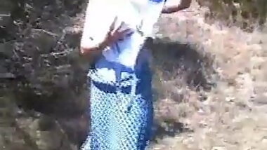 Kurvs - Floral blue dress