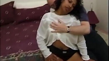 Classic porn sextape of interracial group fun