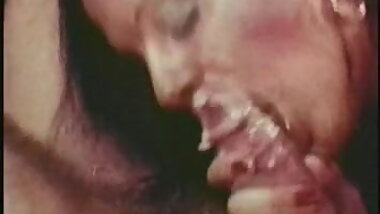 vintage movie slut fucks with two guys on the couch