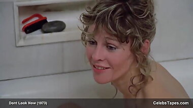 Julie Christie, nude topless and sex in Don&rsquo;t Look Now, 1973