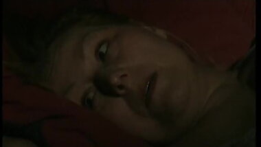 Bored housewife pleasing a young man