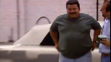 Naked Girl in Garage