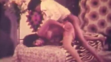 Black Couple Indulges Each Minute of Their Sex (Vintage)