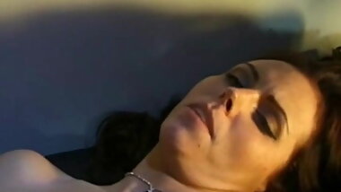 Threesome In The Vintage Kitchen Makes The Woman Enjoy