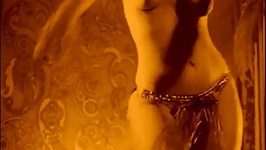 Vintage 60s topless erotic belly dance