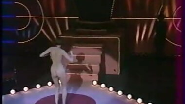 sexy haircut lady striptease french television show 90s