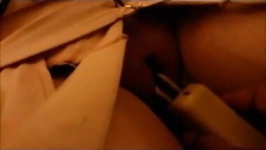 Tattooed MILF restrained in vintage getting  orgasm