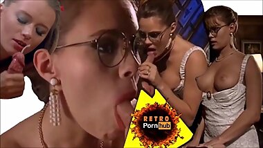 VINTAGE FINISHES BLOWJOB COMPILATION celebrity pornstars lick penis sperm BEST BLOWJOB CUMPILATION