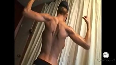 Vintage Sandi Flexing Muscles Biceps