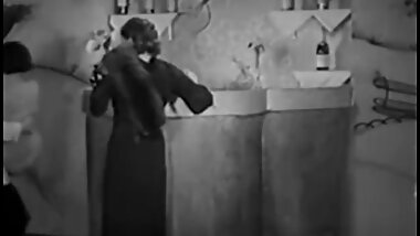 Vintage Porn 1930s - FFM Threesome - Nudist Bar