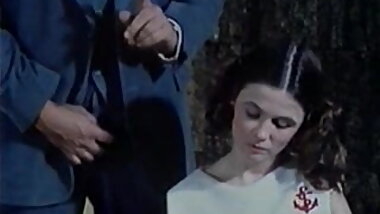 Black Haired Vintage girl gets fucked in the Ass