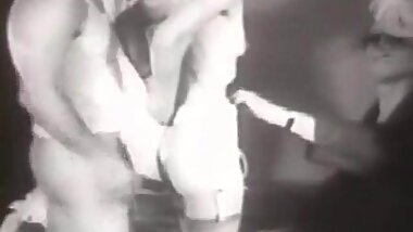 Group of Teens Talking and Having Fun (1940s Vintage)