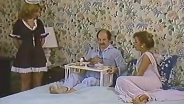 Karen Summer, Nina Hartley in porn classic clip with a horny