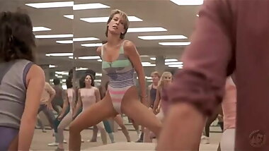 Jamie Lee Curtis Hip Thrusting