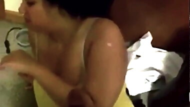 Facial Blast Takes Her By Surprise