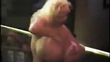 Huge Boob Blonde strips