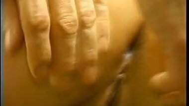 Raunchy blonde babe enjoys her first anal creampie