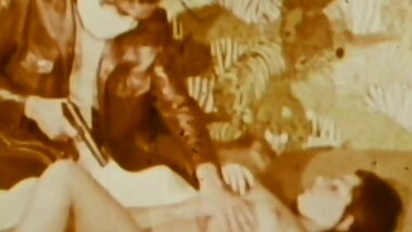 Alluring vintage scene with spicy beauty