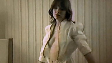 WISHING - amateur 80's hairy girl striptease dance