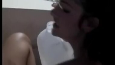 Lesbian threesome in 1970 porn