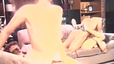 Swinger party shot on hot movie
