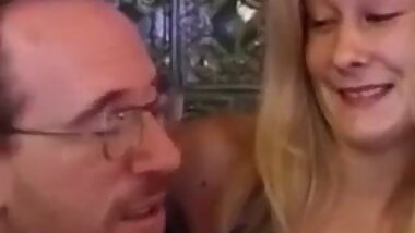 Vintage busty amateur cockriding